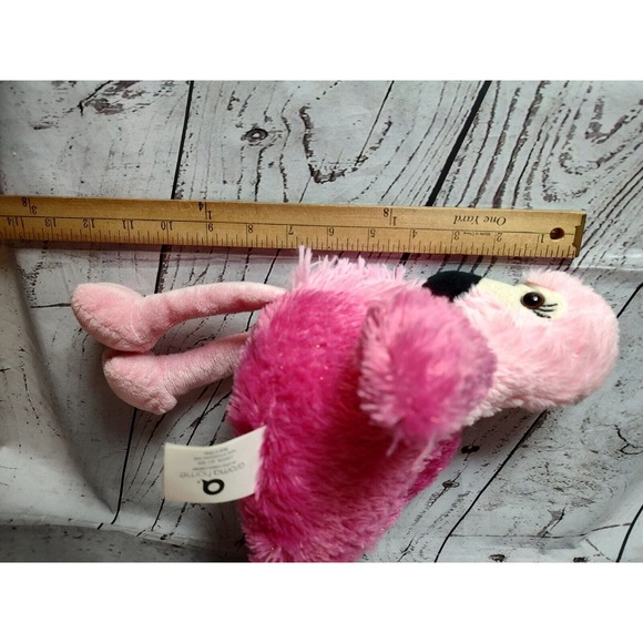Aroma home Pink Flamingo Microwaveable Toy Warmer Soother Plush - Picture 6 of 6